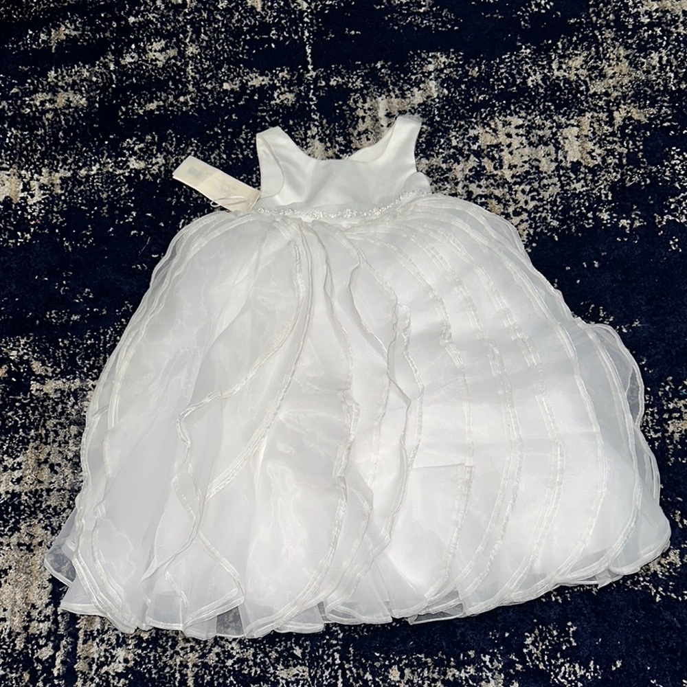 Elegant Kids White Dress